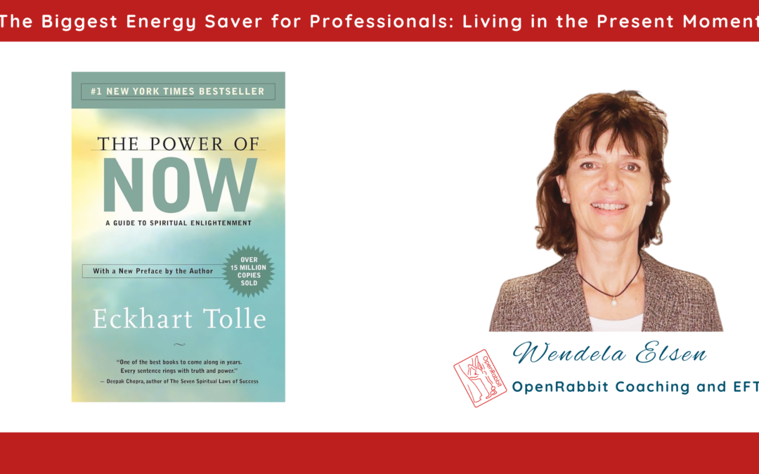 The Biggest Energy Saver for Professionals: Living in the Present Moment